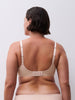 Chantelle Chic Plunge T-Shirt Bra in Rose & Black - Lily Pad Lingerie
