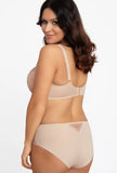 Corin Meryl Full Brief in Beige/Pink