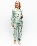 Cyberjammies Sage Floral Pajama Set