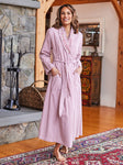 April Cornell Anglaise Check Dressing Gown