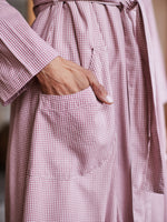 April Cornell Anglaise Check Dressing Gown