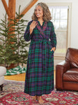 April Cornell Yuletide Dressing Gown