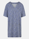 Chantelle Swim Tilos Dress in Blk & Blue