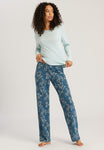 Hanro Loungy Nights L/Slv Shirt & Pant