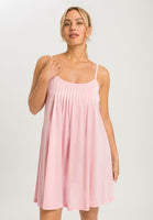 Hanro Juliet Babydoll Dress in Coral Pink