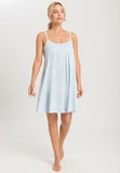 Hanro Juliet Babydoll Dress in Whispering Blue