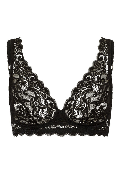 Hanro Luxury Moments Underwire Bra - Black