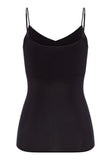 Hanro Cotton Seamless Padded Cami in Black, Beige & White
