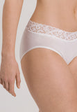 Hanro Moments Midi Brief (lace top)