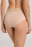 Hanro Moments Midi Brief (lace top)