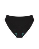 Huha Mineral Undies - Bikini Brief in Black - Lily Pad Lingerie