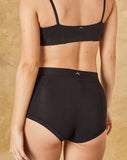 Huha Mineral Undies - Brief in Black - Lily Pad Lingerie