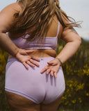 Huha Mineral Undies - Brief in Lilac - Lily Pad Lingerie