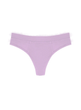 Huha Mineral Undies - Thong in Lilac - Lily Pad Lingerie