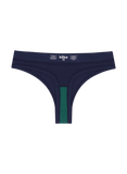 Huha Mineral Undies - Thong in Navy - Lily Pad Lingerie