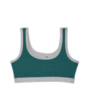 Huha Sporty Bralette in Black & Grey - Lily Pad Lingerie