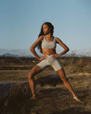Huha Sporty Bralette in Black & Grey - Lily Pad Lingerie