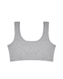 Huha Sporty Bralette in Black & Grey - Lily Pad Lingerie