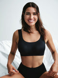 Marie Jo Soft Studio Smooth Padded Bralette in Caffe Latte & Black