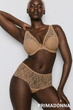 PrimaDonna Salerno Half Padded Plunge Bra in Candy Ginger - Lily Pad Lingerie
