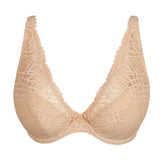 PrimaDonna Salerno Half Padded Plunge Bra in Candy Ginger - Lily Pad Lingerie