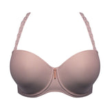 PrimaDonna Twist Twixie Strapless Bra in Cosmetic, Black & Natural