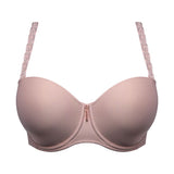 PrimaDonna Twist Twixie Strapless Bra in Cosmetic, Black & Natural