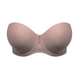 PrimaDonna Twist Twixie Strapless Bra in Cosmetic, Black & Natural