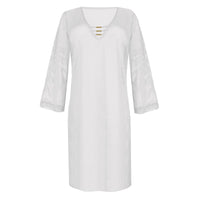 Prima Donna Swim - Holiday Caftan in White