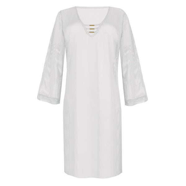 Prima Donna Swim - Holiday Caftan in White