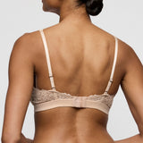Marie Jo Soft Studio Padded Bralette in Caffe Latte - Lily Pad Lingerie