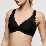 Marie Jo Soft Studio Padded Bralette in Black - Lily Pad Lingerie