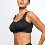 Marie Jo Soft Studio Lace Padded Bralette in Caffe Latte & Black