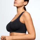 Marie Jo Soft Studio Smooth Padded Bralette in Caffe Latte & Black