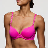 Marie Jo Tom Padded Heartshape Bra in Influencer Pink - Lily Pad Lingerie