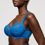 PrimaDonna Twist Mocuto Full Cup Wire Bra in Blue - Lily Pad Lingerie