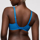 PrimaDonna Twist Mocuto Full Cup Wire Bra in Blue - Lily Pad Lingerie