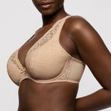 PrimaDonna Salerno Half Padded Plunge Bra in Candy Ginger - Lily Pad Lingerie