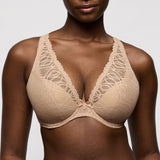 PrimaDonna Salerno Half Padded Plunge Bra in Candy Ginger - Lily Pad Lingerie