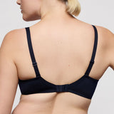 PrimaDonna Salerno Half Padded Plunge Bra in Midnight - Lily Pad Lingerie