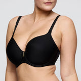 PrimaDonna Twist Twixie Padded Heartshape Bra in Cosmetic, Black & Natural