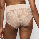 Marie Jo Soft Studio Lace Back Full Briefs in Caffe Latte - Lily Pad Lingerie