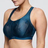 PrimaDonna The Game Sports Bra in Deep Blue Sea - Lily Pad Lingerie