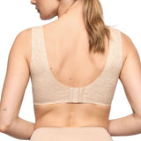 Marie Jo Soft Studio Lace Padded Bralette in Caffe Latte & Black