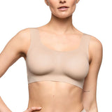 Marie Jo Soft Studio Smooth Padded Bralette in Caffe Latte & Black