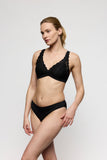 Marie Jo Soft Studio Padded Bralette in Black - Lily Pad Lingerie