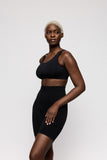 PrimaDonna Nudda Shapewear High Briefs W. Legs in Black - Lily Pad Lingerie