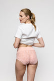 Marie Jo Color Studio Shapewear High Briefs in Glossy Pink - Lily Pad Lingerie
