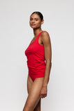Marie Jo Soft Studio Tank Top in Red - Lily Pad Lingerie