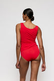 Marie Jo Soft Studio Tank Top in Red - Lily Pad Lingerie